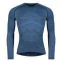 t-shirt/underwear F SOFT long sl., blue