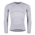 t-shirt/underwear F SOFT long sl., light grey