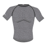 t-shirt/underwear F SOFT sh. sl., grey M-L