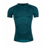 t-shirt/underwear F SOFT sh sl, petrol blue