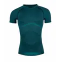 t-shirt/underwear F SOFT sh sl, petrol blue XS-S
