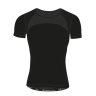 T-shirt/underwear F SUMMER sh. sl., black