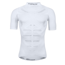 T-shirt/underwear F WIND short sl, white