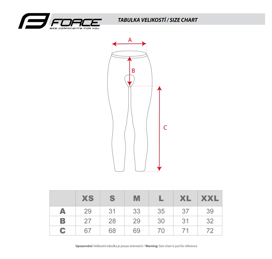 tights F RIDGE LADY with pad, black-pink