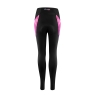 tights F RIDGE LADY with pad, black-pink