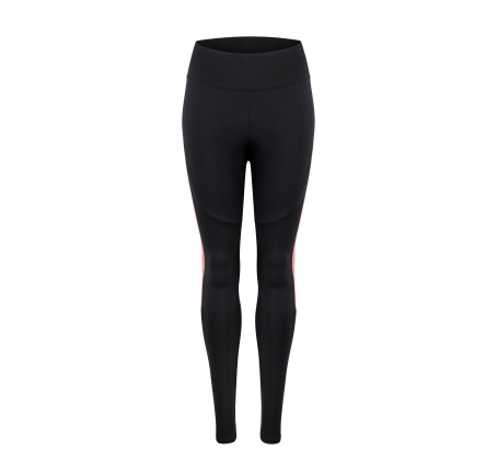 tights F RIDGE LADY without pad, black-apricot