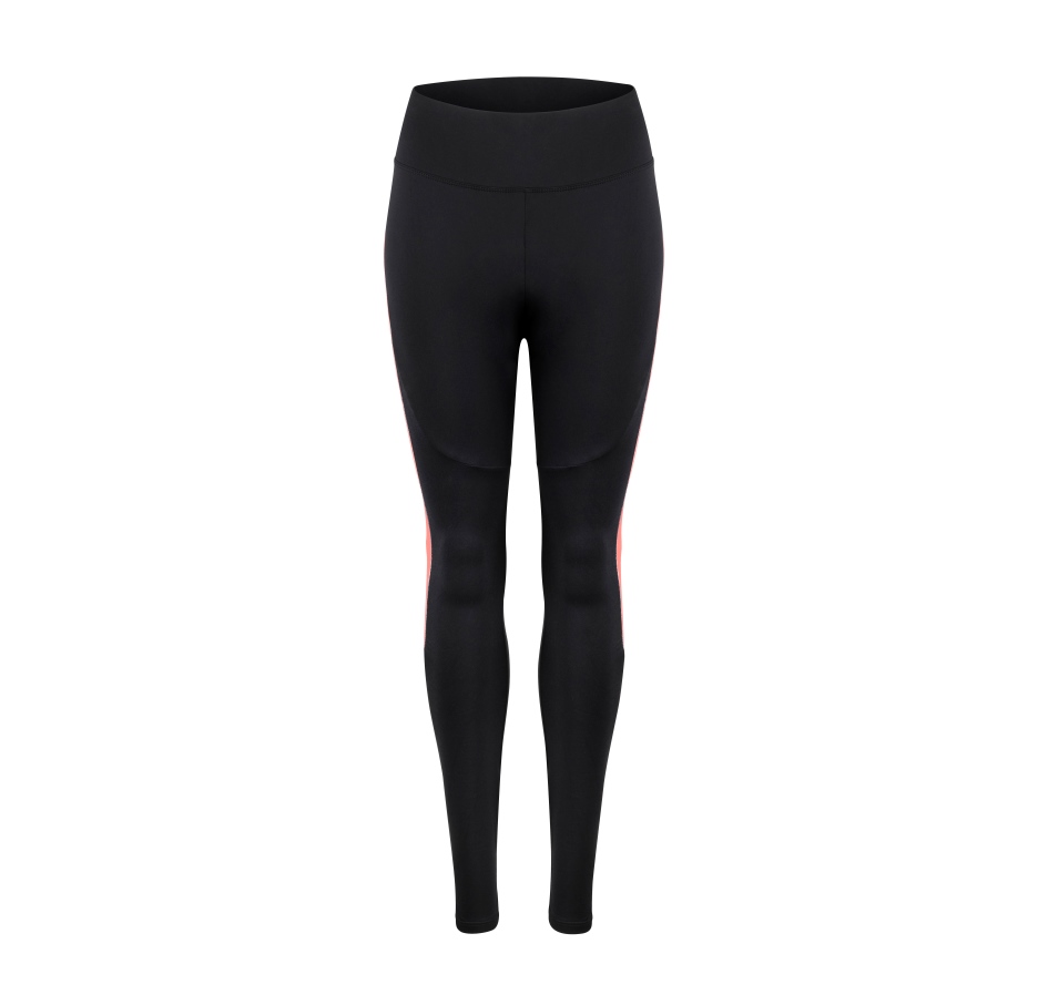 tights F RIDGE LADY without pad, black-apricot L