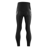 tights F RIDGE with pad, black-grey