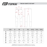 tights FORCE MAZE without pad, black