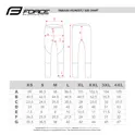 tights FORCE MAZE without pad, black