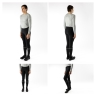 tights FORCE MAZE without pad, black