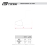 toe covers FORCE CURB, black