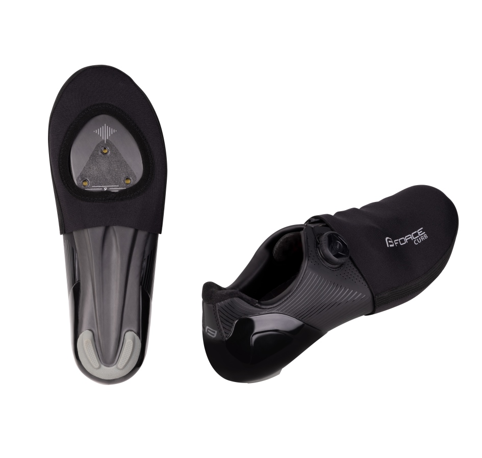 toe covers FORCE CURB, black L-XL