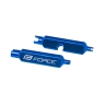 tool FORCE for AV/FV valve cores, alloy, blue