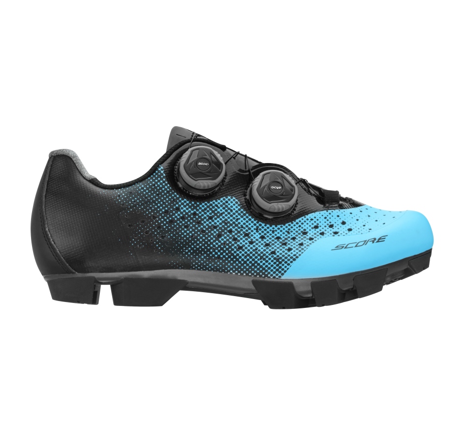 tretry FORCE MTB SCORE, modro-černé 44