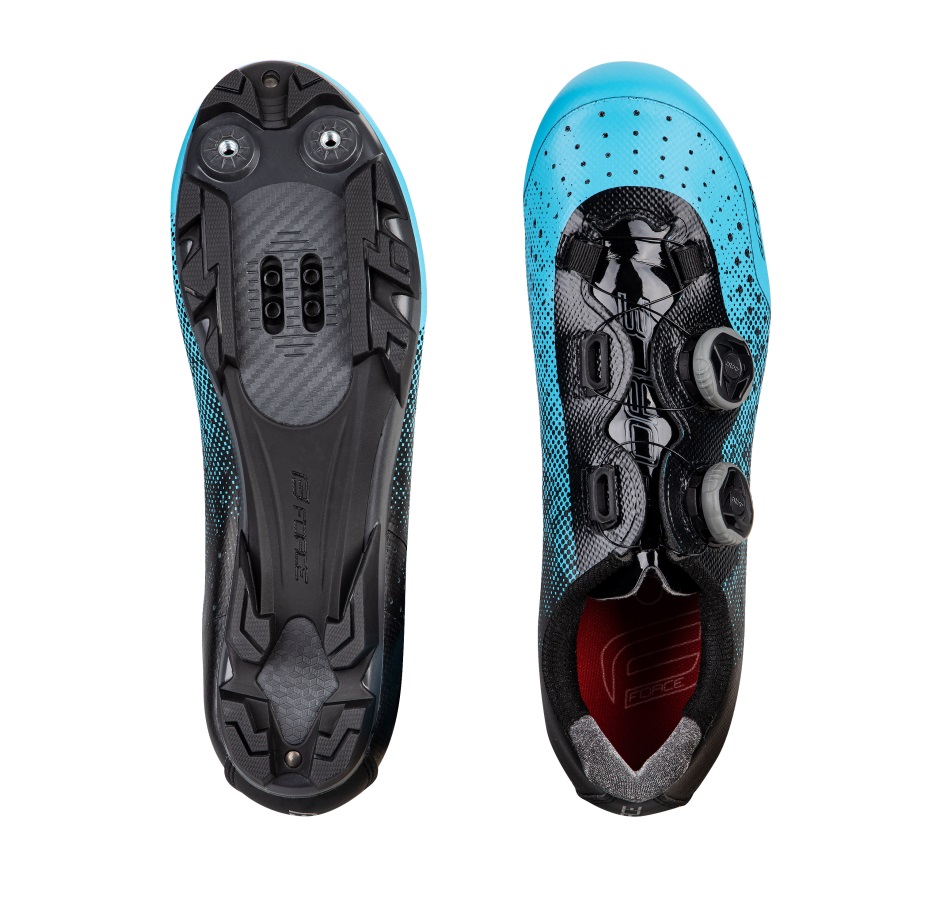 tretry FORCE MTB SCORE, modro-černé