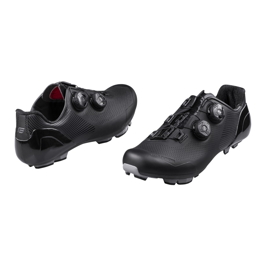 tretry FORCE MTB WARRIOR CARBON, černé