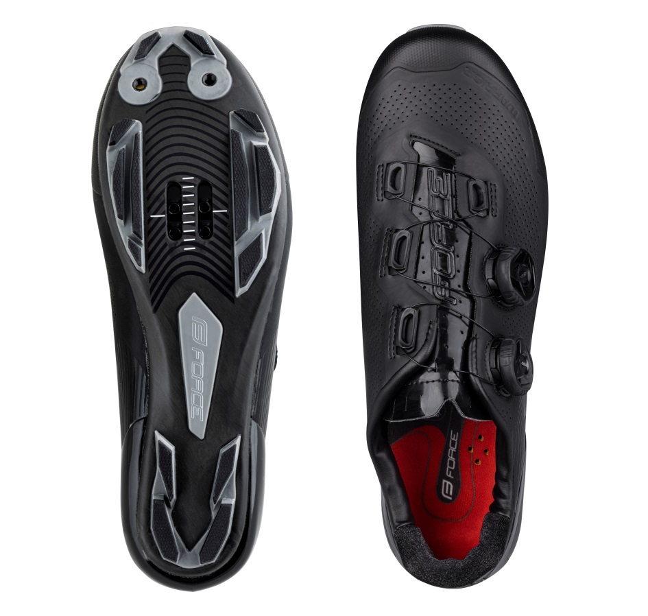 tretry FORCE MTB WARRIOR CARBON, černé