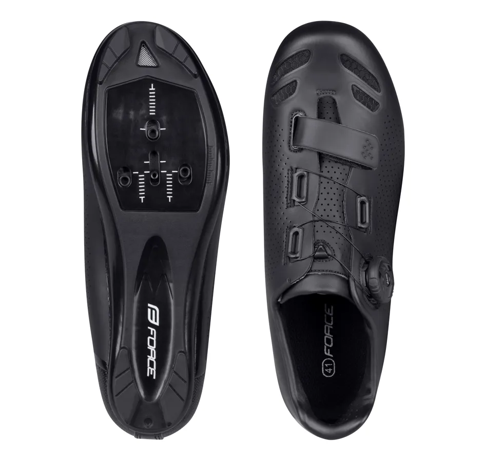 tretry FORCE ROAD HERO PRO, černé 