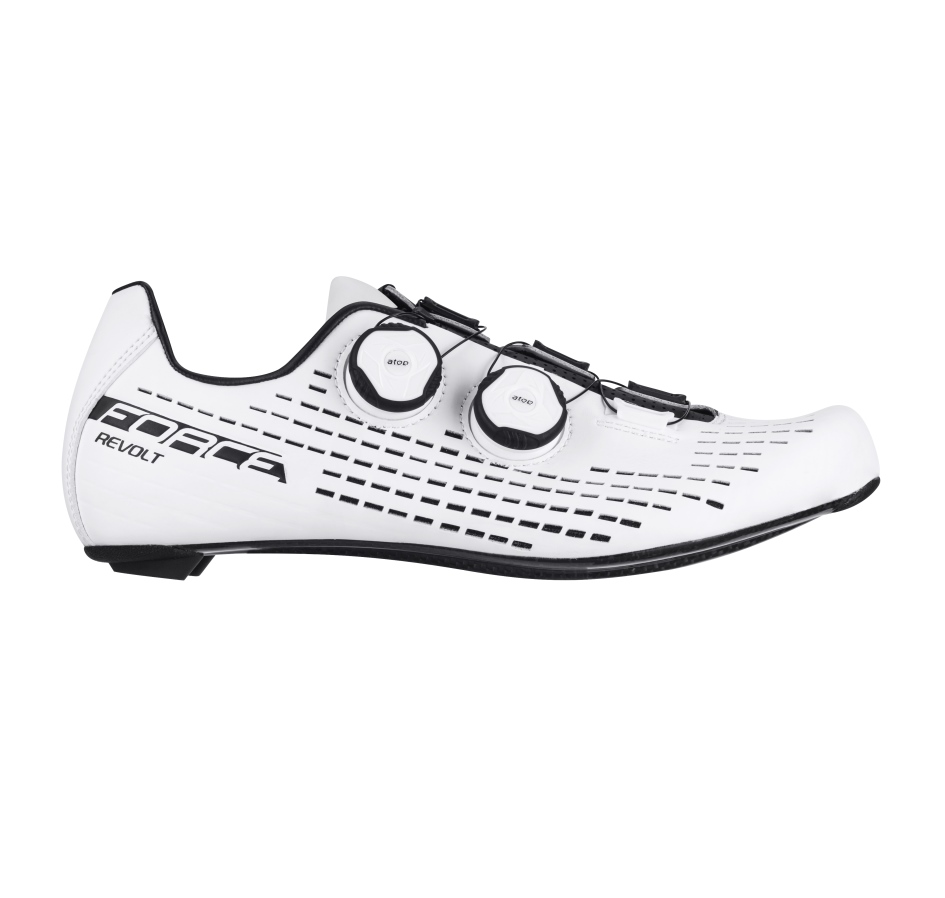 tretry FORCE ROAD REVOLT CARBON, bílé 45