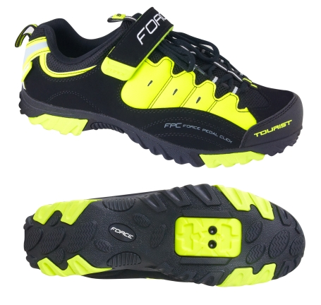 tretry FORCE TOURIST, černo-fluo tretry FORCE TOURIST, černo-fluo