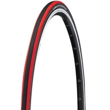 tyre FORCE ROAD 700 x 23C, wire, black-red