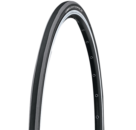 tyre FORCE ROAD 700 x 25C wire, black-grey