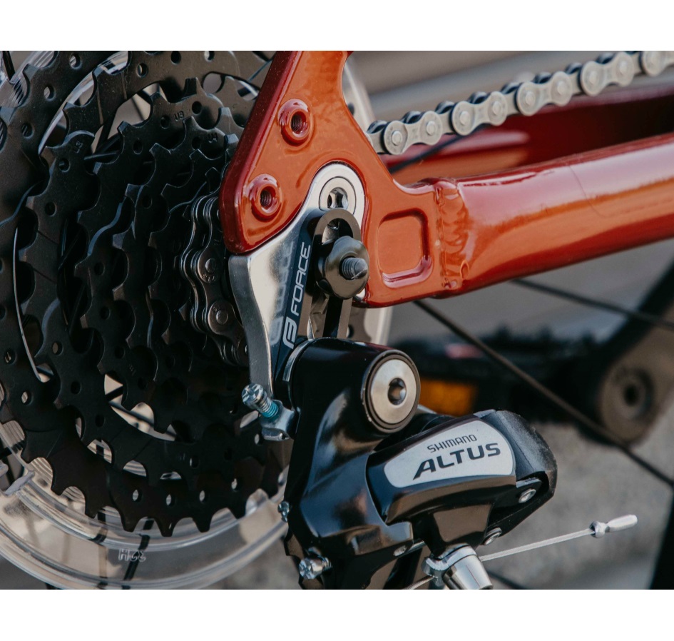 universal hanger of derailleur FORCE, Al, black