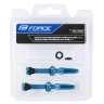 valve set FORCE for tubeless 2 x FV 44 mm, blue