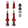 valve set FORCE for tubeless 2 x FV 44 mm, red