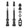 valve set FORCE for tubeless 2xFV 60mm,black