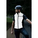vest FORCE FLASH, full back, reflective