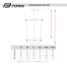 vest FORCE FLASH, full back, reflective