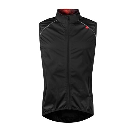 vest FORCE LASER, full back, black