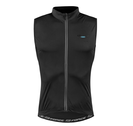 vest FORCE VISION, full back, black