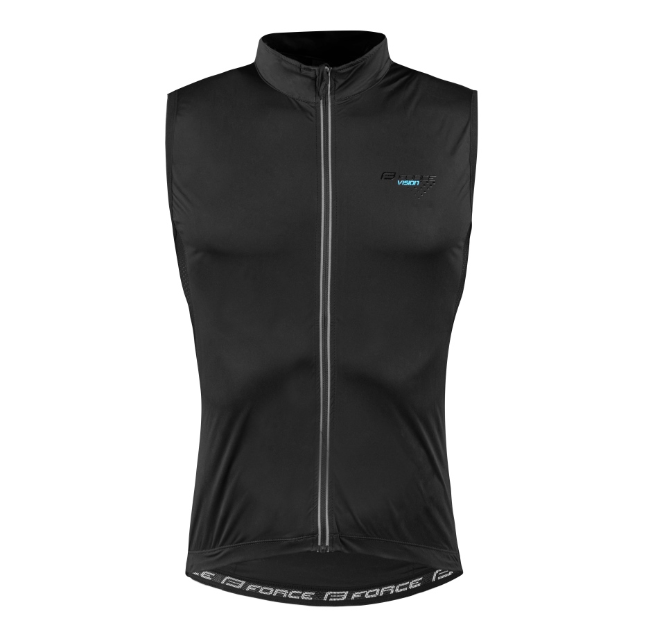 vest FORCE VISION, full back, black L