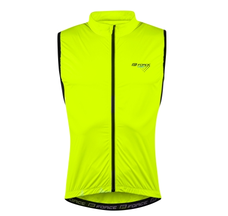 vest FORCE VISION, full back, fluo