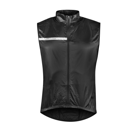 vest FORCE WINDPRO, full back, black