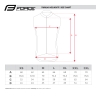 vest FORCE WINDPRO, full back, fluo