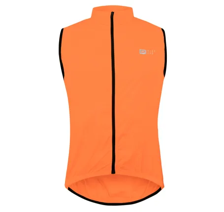 vest FORCE WINDPRO, full back, orange