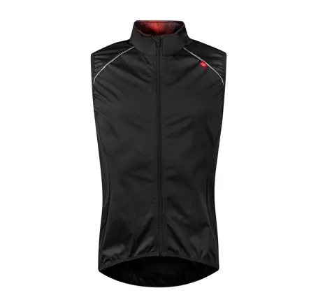 vesta FORCE LASER, plná záda, černá