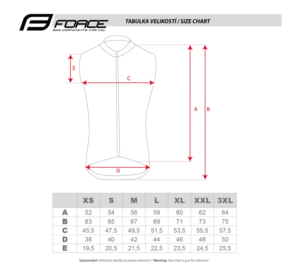 vesta FORCE WIND, light, síťovaná záda, černá