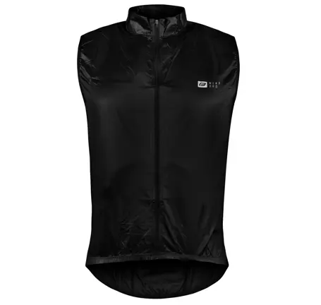 vesta FORCE WINDPRO, plná záda, černá
