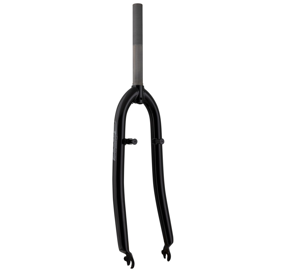 vidlice F trekking 28" Fe 1"závit,    černá lesklá