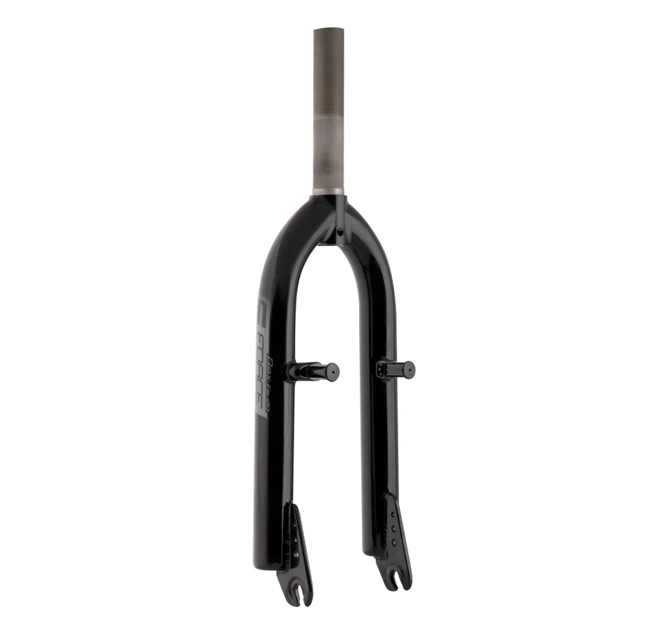 vidlice FORCE BMX 20" Fe 1" závit, černá