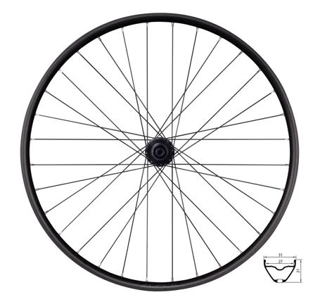 wheel front FORCE XC 622x27 F804388-CL/15/100 32H