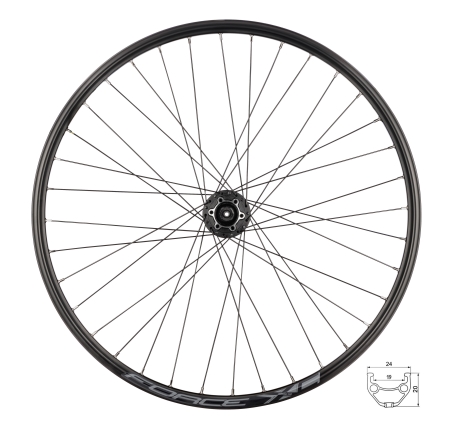 wheel front FORCE XC DISC 559x19 HBM475 6b 36sh