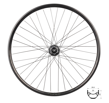 wheel front FORCE XC DISC 584x23 HBM475-6b 36H