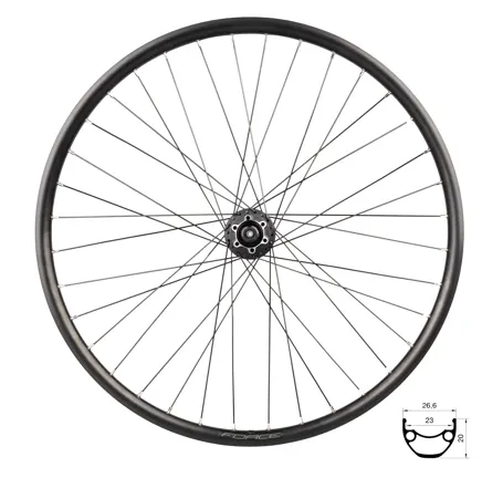 wheel front FORCE XC DISC 584x23 HBM475-6b 36H
