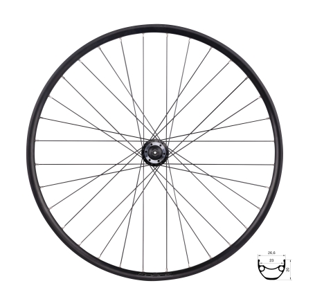 wheel front FORCE XC DISC 622x23, 804332 6b32H